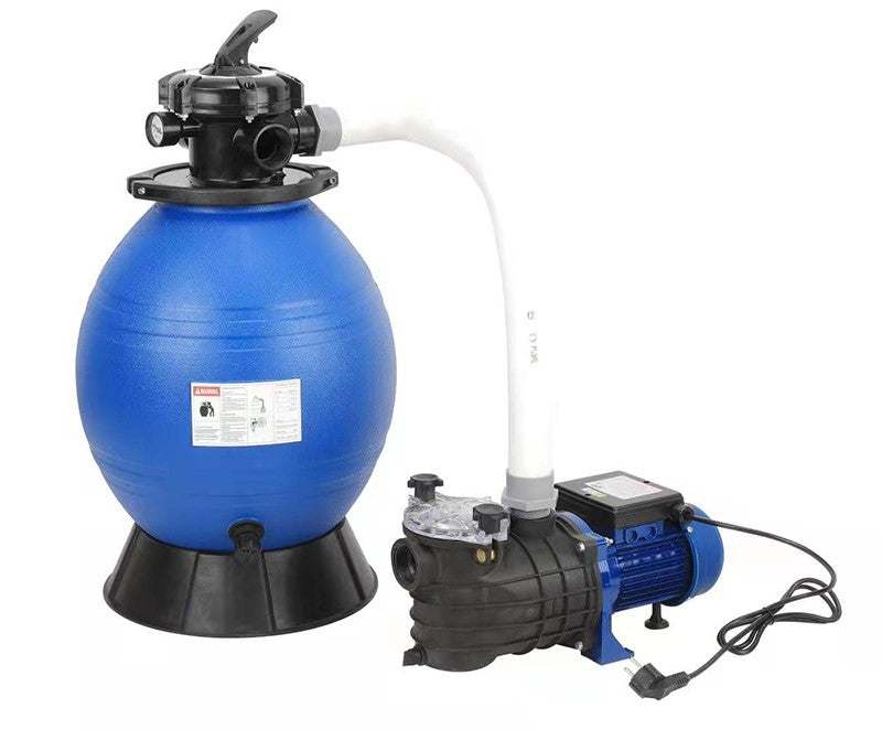 SISTEMA DE FILTRACION 16" CON BOMBA 3/4 HP