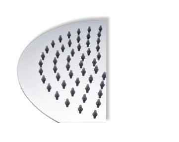 REGADERA DE LATON DE ALTA PRESION KREIS CHROME 10'