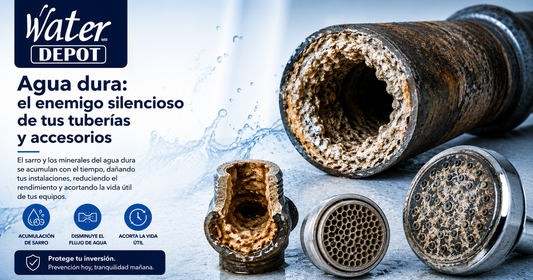 💧 ¿Por qué el agua de Cancún arruina tus tuberías y cómo evitarlo?