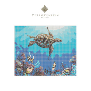 FIGURA VETRO VENEZIA TORTUGA 5