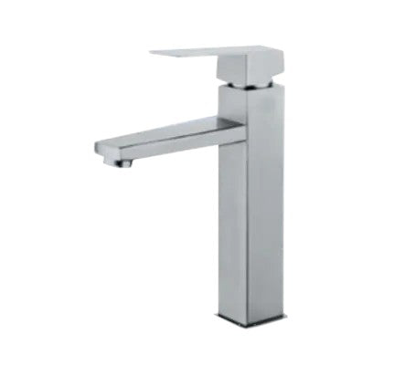 MONOMANDO ALTO WURFEL CHROME SILVER