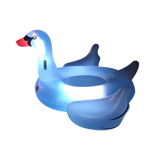 CISNE GIGANTE CON LUZ LED