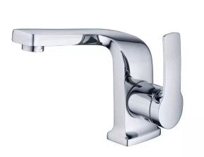 MONOMANDO DE LAVAMANOS LUXUS SILVER