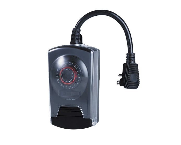 RELOJ / TIMER INTER WATER BASICO 110V, 15 AMPS