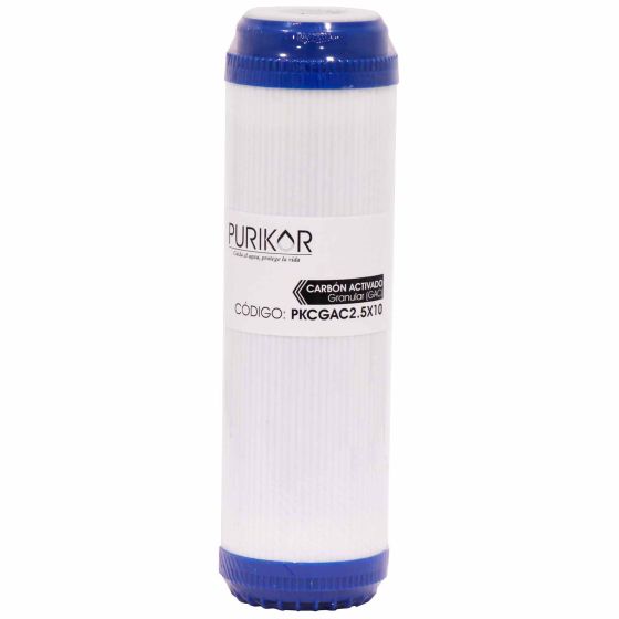 CARTUCHO CARBON ACT.GAC 10X2.5"