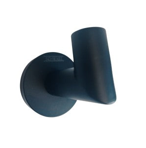 PERCHA KREIS NEGRO MATE.( LARGO 5CM ANCHO 6.5CM Y 3.5CM DE EL GANCHO DE LARGO)